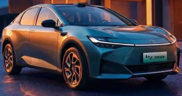5 millio forintert adja a friss bZ3 ast a Toyota Kinaban