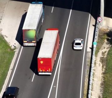 Dront is bevetve csaptak le a rendorok az M7 es autopalyan 360x315