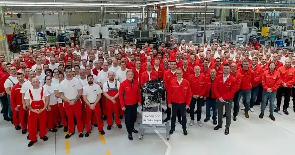 A motor amely generaciokat kot ossze a gyori Audinal