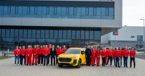 Audi Hungaria elkeszult a ket es fel milliomodik gyori auto