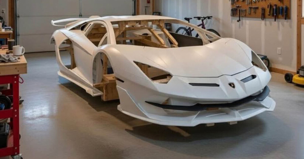 Kinyomtatott Lamborghini bizonyitja itt a jovo