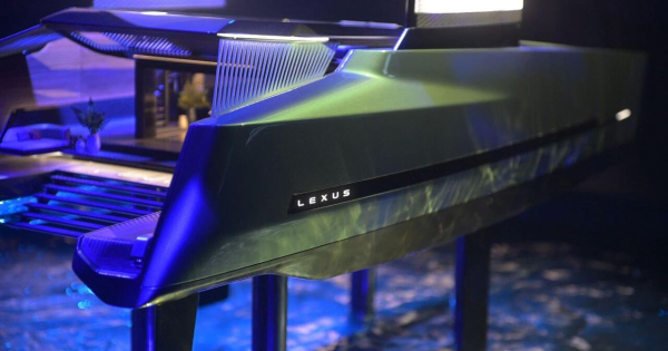 A Lexus jovokepe a milanoi dizajnheten