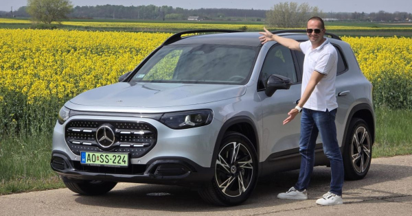 Ezustbakancs hazai utakon teszteltuk a 7 uleses villanyos kecskemeti uj Mercedes GLB t