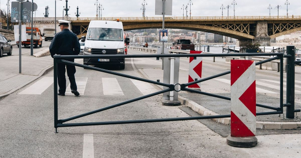 Majustol hetkoznap estenkent is lezarjak az autoforgalom elol a pesti also rakpartot