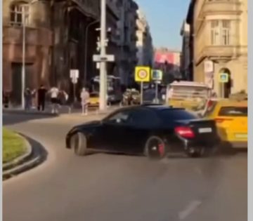 Megdobbento video fenyes nappal driftelt egy auto a belvarosban majd megindult a forgalommal szemben – Szujo Zoltan sem hagyta szo nelkul 360x315