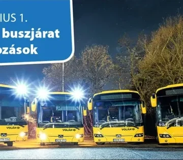 Juliustol konnyebb lesz busszal hazajutni Budapest kornyeken 360x315