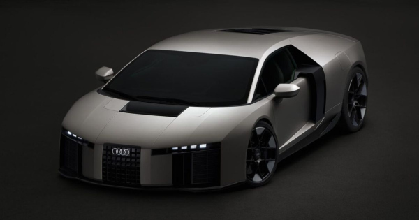 Szupersportautot villantott az Audi itt az 1001 loeros Nuvolari
