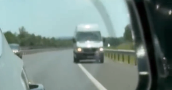 Verfagyaszto felvetel keszult az M6 os autopalyan
