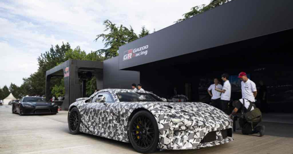 Goodwoodban szaguldott az elektromos Lexus LFA prototipusa