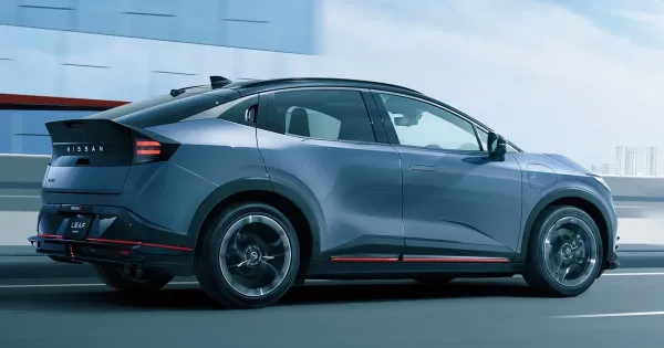 Kacsafarok legterelovel vadult meg a Nissan elektromos autoja