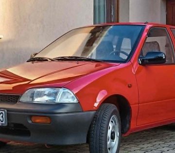 Veteranvizsgat kapott a lesajnalt Suzuki Swift 360x315