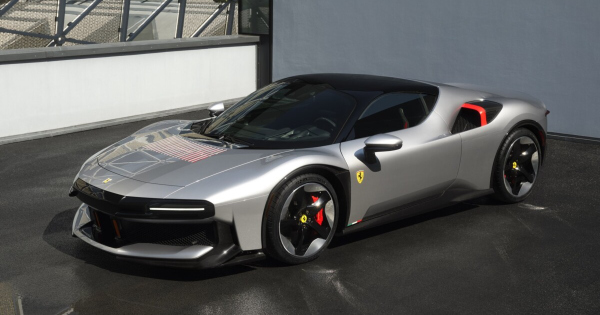 Gyulolt forrasbol meritett ihletet ez a gyonyoru Ferrari