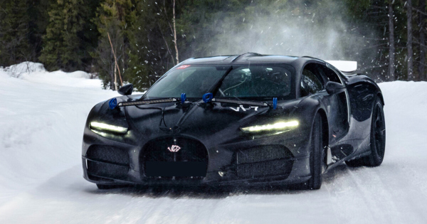 Bugattiba csuszott bele egy Volkswagen Polo