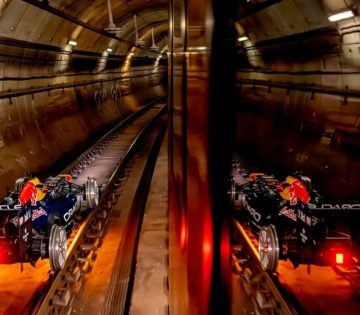 Lement a Red Bull bajnok F1 es autoja a madridi metroba 360x315