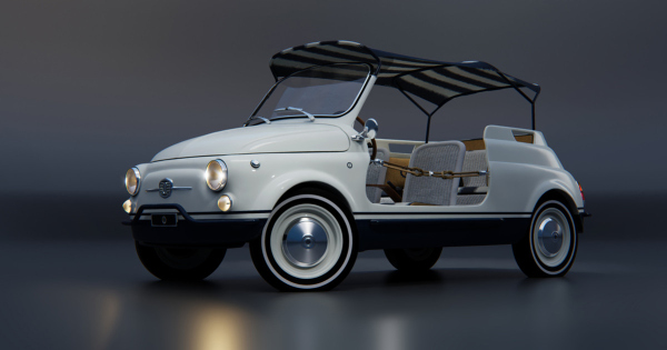 Luxusjachtok melle keszult ez az apro Fiat