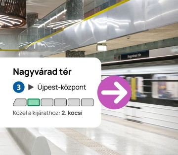 Melyik metrokocsiba erdemes felszallni A BudapestGo app megmutatja 360x315