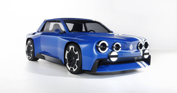 Villanyautokent szuletett ujja a legendas Renault 8 Gordini