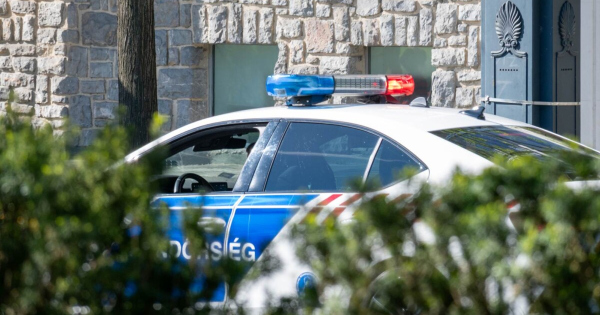 A temetobol uzent a magyar rendorseg