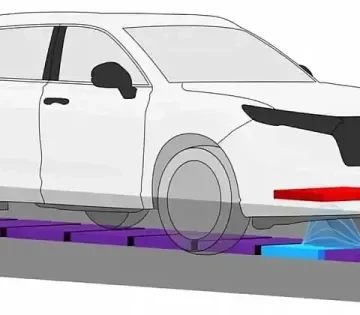 Olyan utat epit a Honda amely menet kozben tolti az autot 360x315